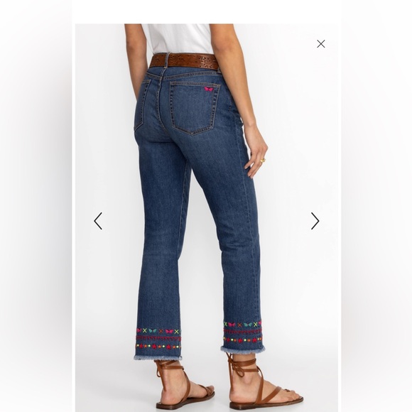 Johnny Was THE CROPPED BABY BOOT JEAN ‑ AVERY - Picture 3 of 8